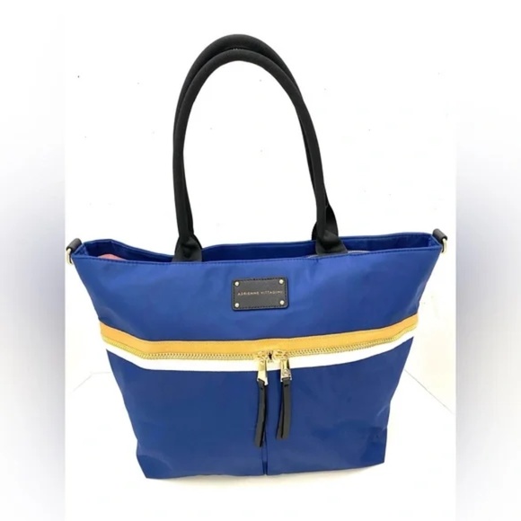 Adrienne Vittadini Women’s Blue Business/Travel/Workbook Tote - Picture 1 of 10